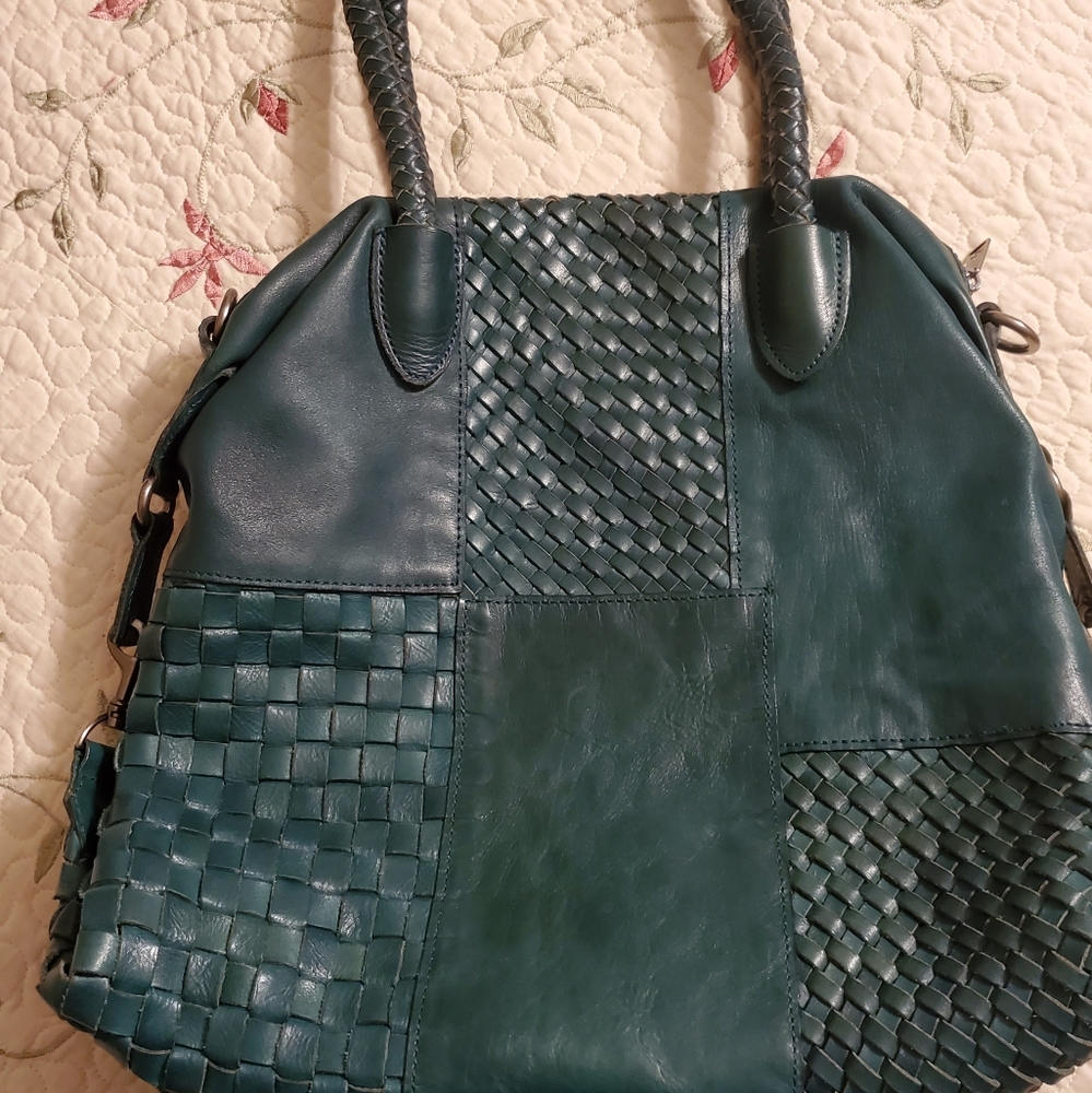 Patricia Nash leather hobo